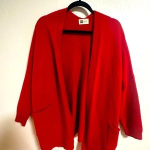 LOOK BY M NEWYORK one size fits all true red oversize
